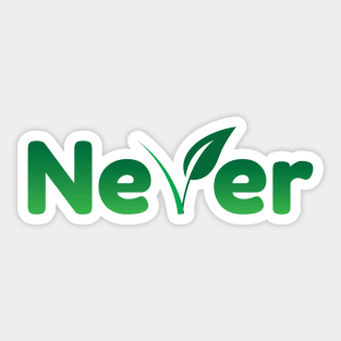 Never Leaf - 04 Sticker